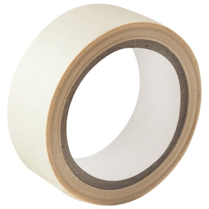 Rouleau adhésif toilé 19mmx2,7m  blanc Pour tous travaux de réparation et reliure 016014194