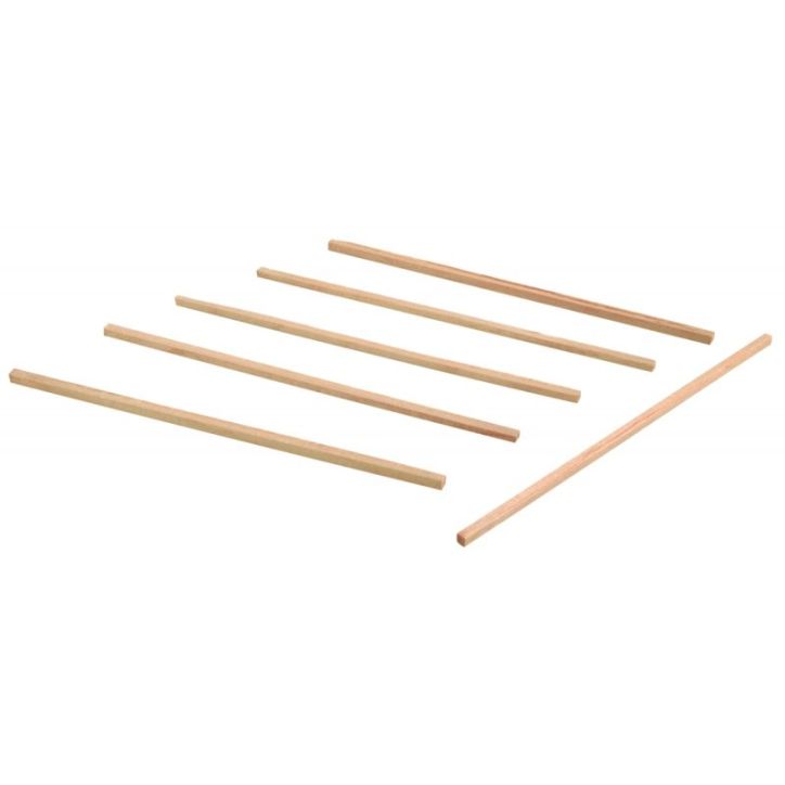 Sachet de 100 baguettes carrées format 5 x 195 mm 2080