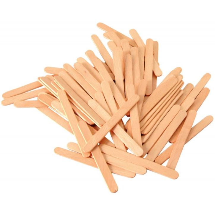 Sachet de 300 bâtonnets plats longueur 93 mm 2069