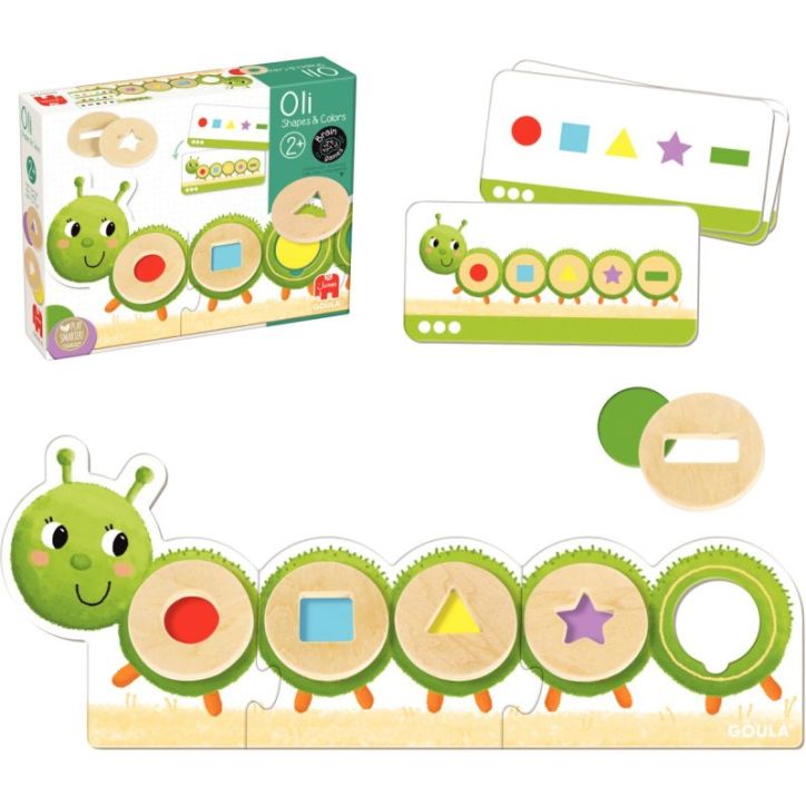 La chenille formes et couleurs 53477 GOULA