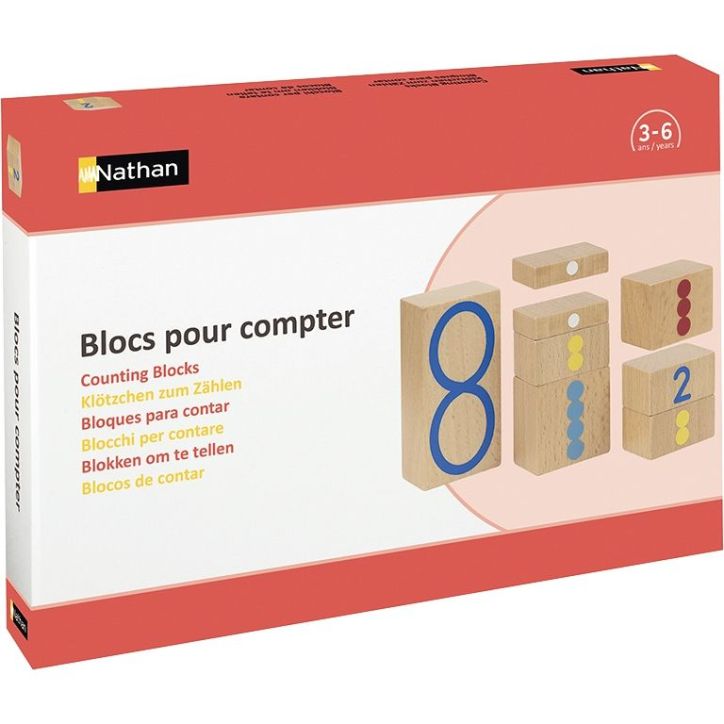 Blocs pour compter 330157 NATHAN