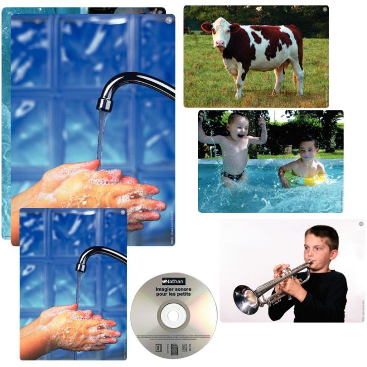 Imagier sonore des petits 342219 NATHAN