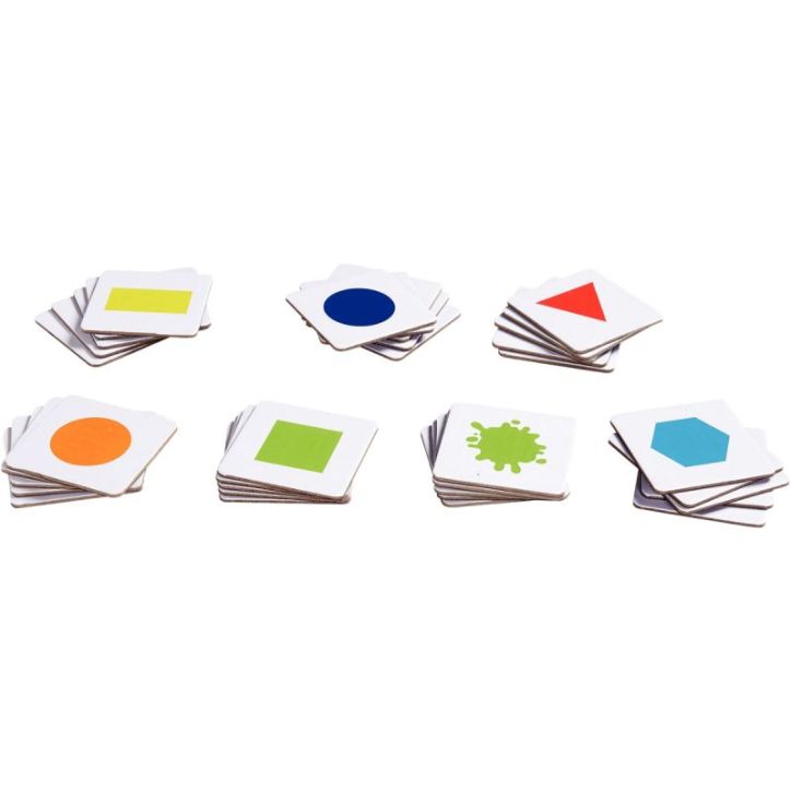 Lot de 35 jetons magnétiques formes et couleurs 261808/000986719 NATHAN