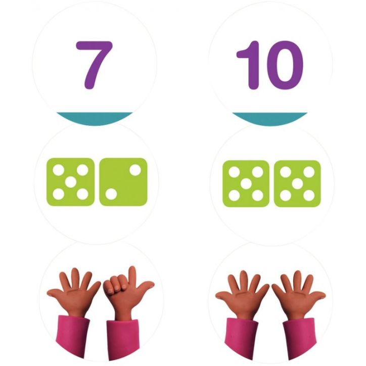 DISCOLUD nombres et quantités de 5 a 10 388377 NATHAN