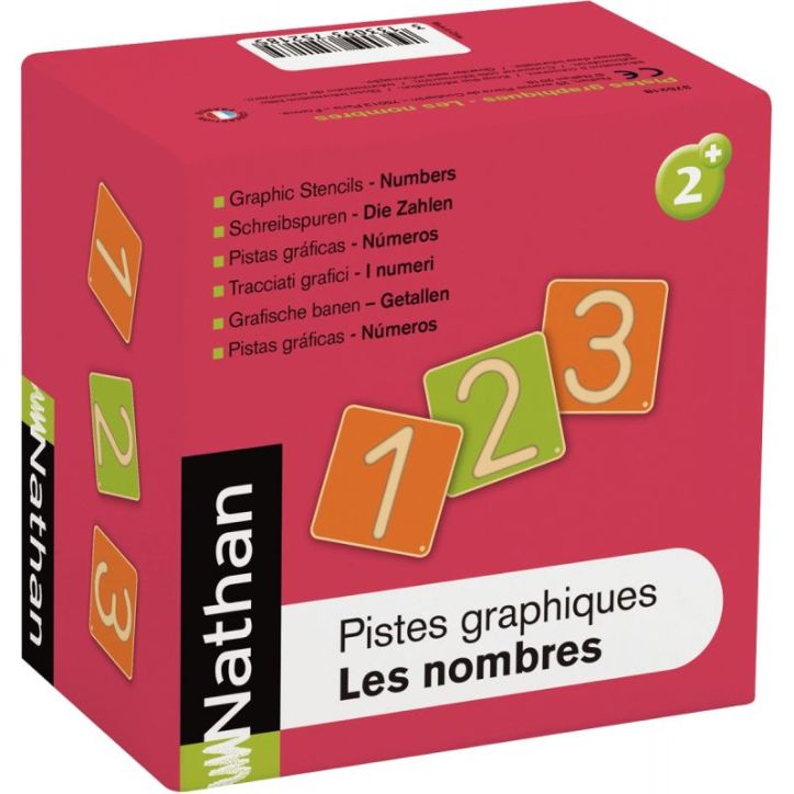 Piste graphique les chiffres 375218 NATHAN