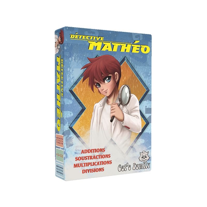 Pack scolaire remisé 4 jeux de cartes éducatifs Cat's Family