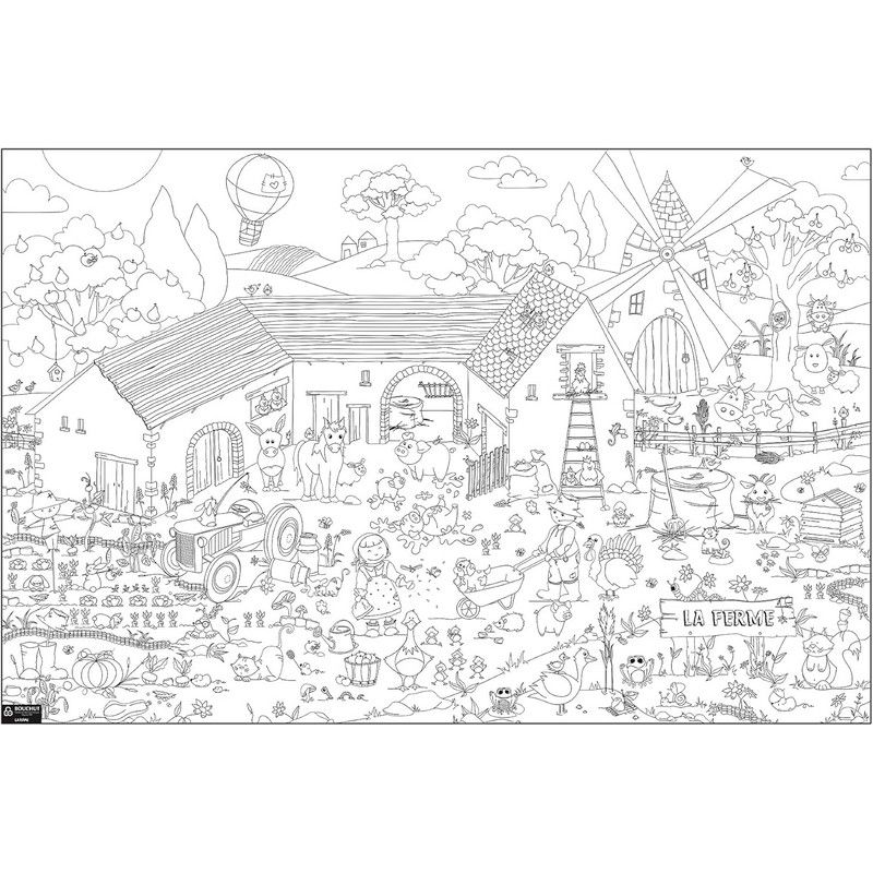 Pack scolaire remisé 6 coloriages géants BOUCHUT Pack scolaire remisé 6 coloriages géants BOUCHUT