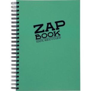 Achetez Cahier à reliure intégrale Zap Book, 160 pages unies, format A4 8354C CLAIREFONTAINE pas c..