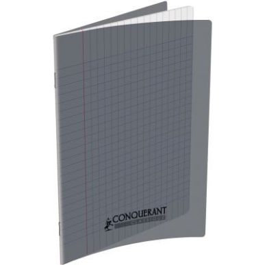 Achetez CONQUERANT C9 Cahier piqûre 17x22cm 48 pages 90g grands carreaux Séyès. Couverture polypr..