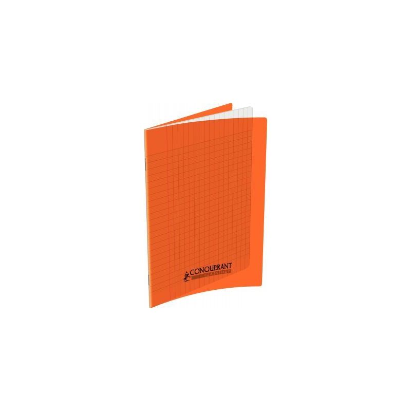 Achetez Piqûre 60 pages 17x22 cm seyès 90g couverture en polypropylène orange 100105474 HAMELIN p..