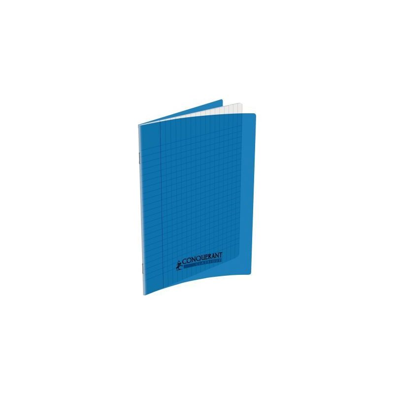 Achetez CONQUERANT C9 Cahier piqûre 17x22cm 32 pages 90g grands carreaux Séyès. Couverture polypr..