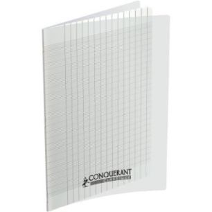 Achetez Piqûre 96 pages 21x29,7 cm, seyès 2,5 mm agrandi, papier 90g, couverture en polypropylène..