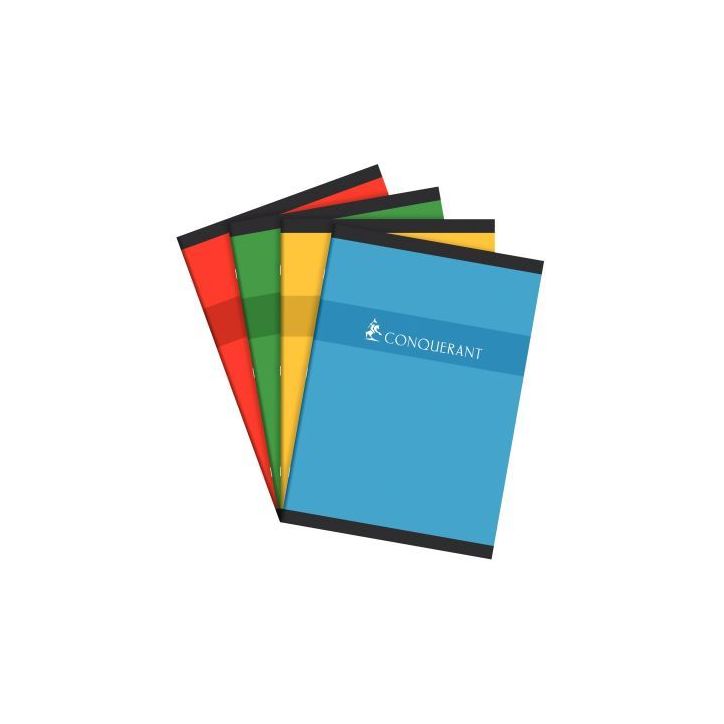 Cahier piqué 192 pages, format A4, quadrillé 5x5 100100370 HAMELIN