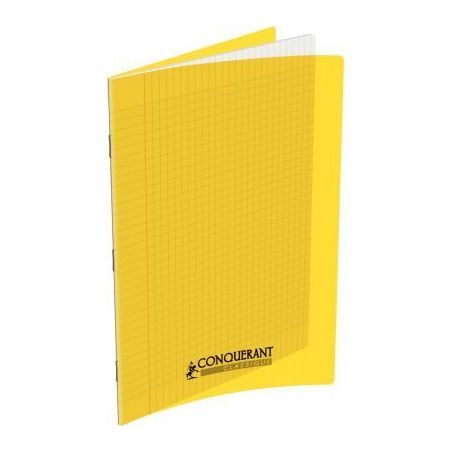 Achetez CONQUERANT C9 Cahier piqûre 21x29,7cm 48 pages 90g grands carreaux Séyès. Couverture poly..