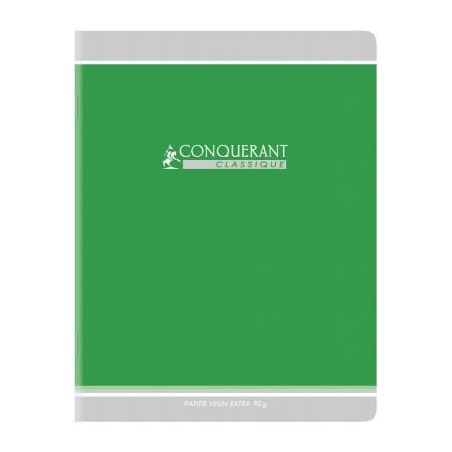 Achetez Cahier de devoirs piqué 96 pages, format 24x32 cm, seyès 100104302 HAMELIN pas cher sur Ma..