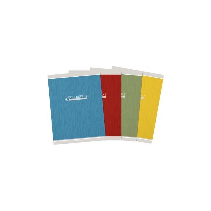 Cahier piqué 48 pages 24x32 cm, seyès 90g, 100% recyclé 400157172 HAMELIN