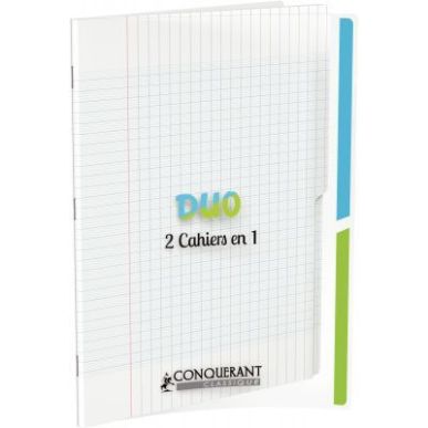 Achetez Piqûre 96 pages 2 index, couverture polypropylène, format 24x32 cm, seyès 400114781 HAMEL..