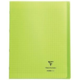 Achetez Piqûre 96 pages 24x32 cm KOVERBOOK, seyès 90g Couverture en polypropylène, vert 981403C C..