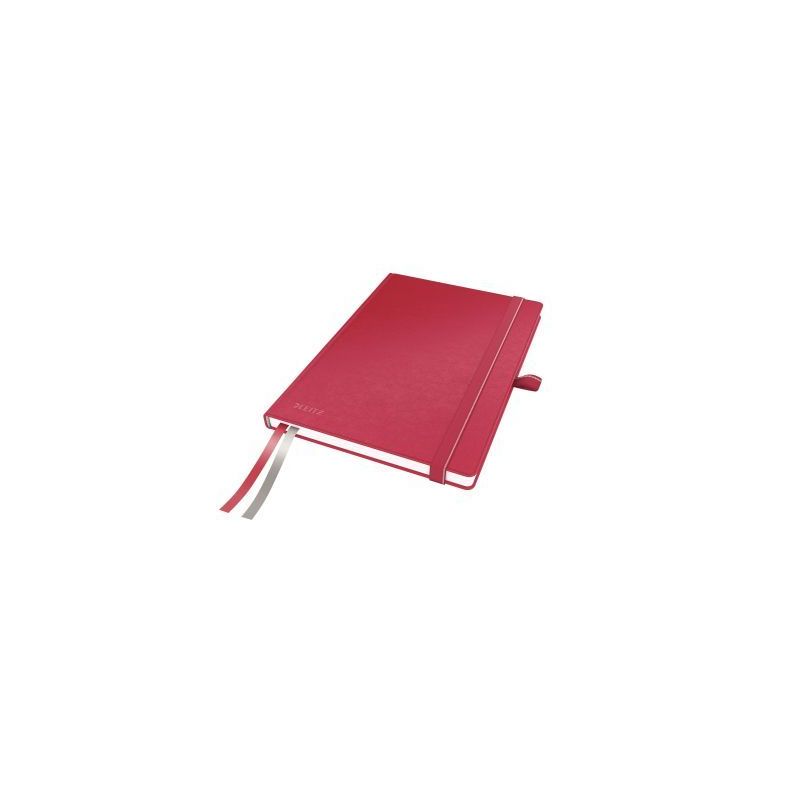 Achetez Cahier broché 160 pages LEITZ Complete, format A5, ligné 100g, rouge 44780025 LEITZ pas ch..