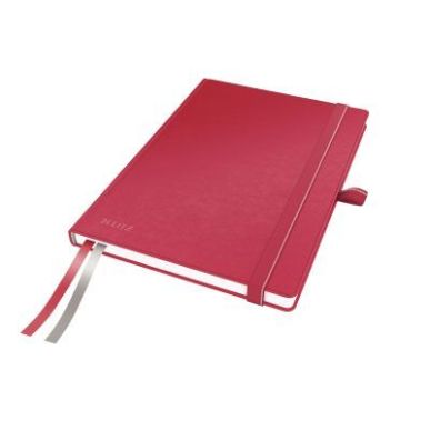 Achetez Cahier broché 160 pages LEITZ Complete, format A5, ligné 100g, rouge 44780025 LEITZ pas ch..