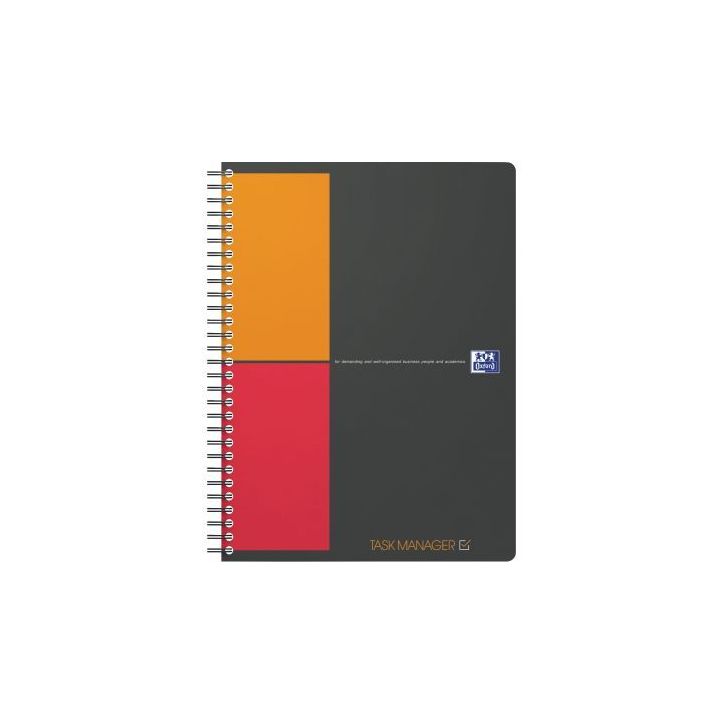 Cahier à reliure intégrale TASK MANAGER format tablette B5, 160 pages 400202295 OXFORD INT HAMELIN