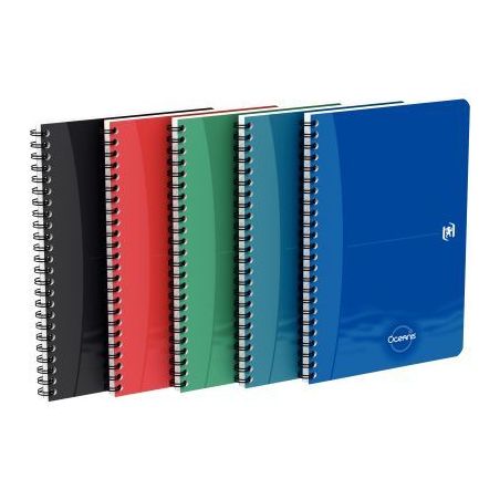 Achetez Cahier à reliure intégrale OXFORD OCEANIS 180 pages, format A5, quadrillé 5x5 400178650 O..
