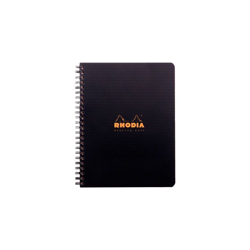 Achetez Cahier 160 pages MEETING BOOK RHODIACTIVE, format A5+, couverture en polypropylène noir 119.. Achetez Cahier 160 pages MEETING BOOK RHODIACTIVE, format A5+, couverture en polypropylène noir 119..