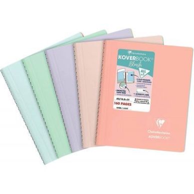 Achetez Reliure intégrale Koverbook Blush, 160 pages, format A5, ligné 366781C KOVERBOOK CLAIREFON..