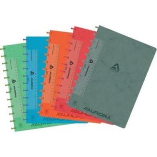 Achetez Cahier toilé LIN-EX ADOC SYSTEMS 144 pages 90g, ligné 8mm, format A4 6811.744 AURORA pas c..