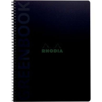 Achetez Cahier GREENBOOK couverture carte rigide, 160 pages perforées, format A4+, quadrillé 5x5 1..