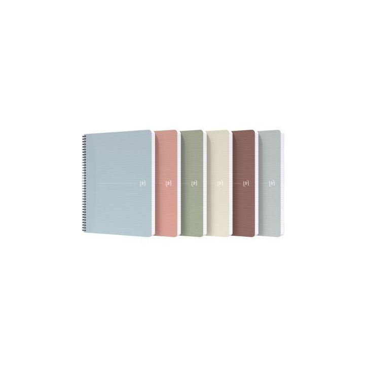 Cahier à reliure intégrale OXFORD MY REC'UP, 180 pages, format A4, quadrillé 5x5 400154143 OXFORD HAMELIN