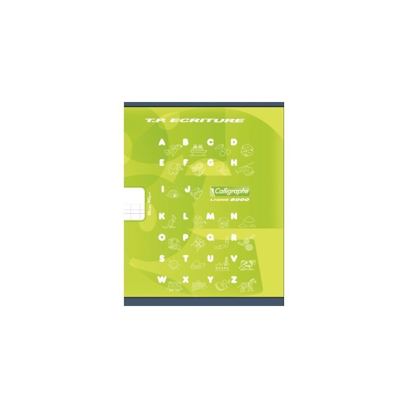 Achetez Piqûre 32 pages 17x22 cm, double ligne 4 mm interligne et verticale / uni, papier 90g 10850..