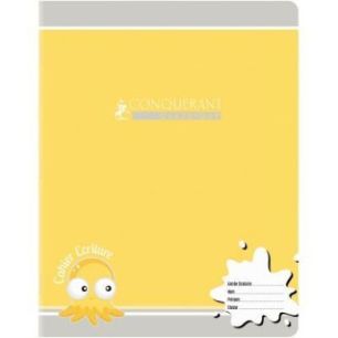 Achetez Cahier d'apprentissage piqûre 32 pages, format 17x22 cm, réglure maternelle double ligne 3..