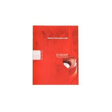 Achetez Piqûre musique et chant 17x22 cm. 48 pages 24 pages seyes, 24 pages portées 70G 563C pas c..