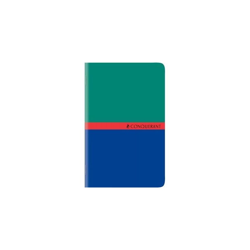 Achetez CONQUERANT C7 Carnet reliure piqûre 9x14 cm 96 pages petits carreaux 5x5 papier 70g pas che..