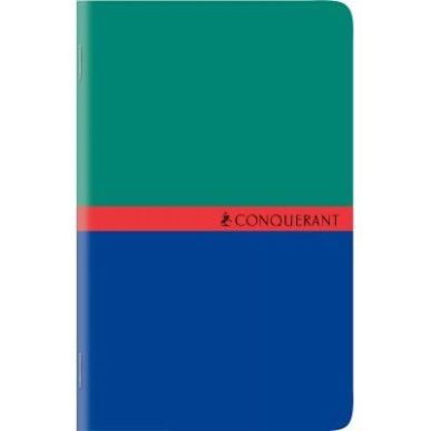 Achetez CONQUERANT C7 Carnet reliure piqûre 9x14 cm 96 pages petits carreaux 5x5 papier 70g pas che..