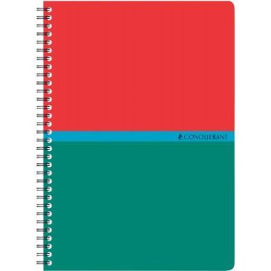 Achetez CONQUERANT C7 Carnet reliure spirale 14,8x21 cm 180 pages 70g petits carreaux 5x5 pas cher s..