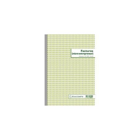 Achetez Manifold Facture micro-entrepreneur format 21x29.7cm 50 duplicatas autocopiants 13291E EXACO..