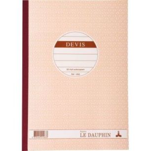 Achetez Manifold Devis NCR format 21 x 29,7 cm 50 triplicatas autocopiants 1263D LE DAUPHIN pas cher..