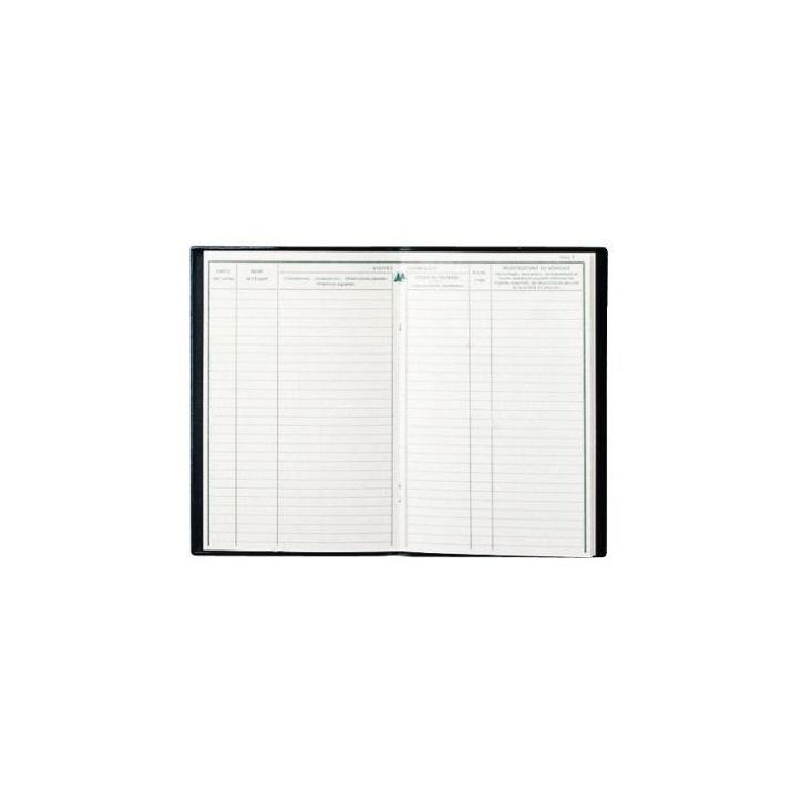 Piqûre 40 pages position de compte format 16 x 19,5 cm 13502E EXACOMPTA