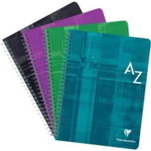 Achetez Répertoire à reliure intégrale 100 pages, format 17x22 cm, quadrillé 5x5, papier 90g 894..