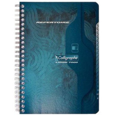 Achetez Conquérant 7 répertoire spirale 11x17 5x5 100P 70g 100100978 pas cher sur Ma Rentrée Scol..