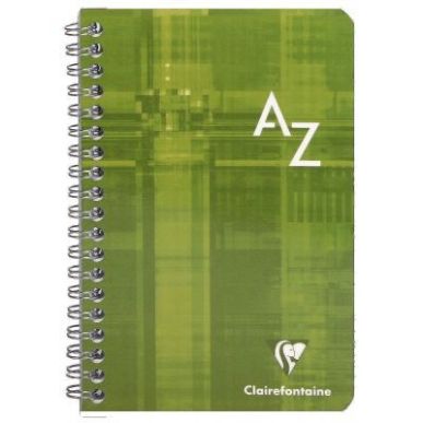 Achetez Répertoire à reliure intégrale 180 pages, format 11x17 cm, quadrillé 5x5, papier 90g 860..