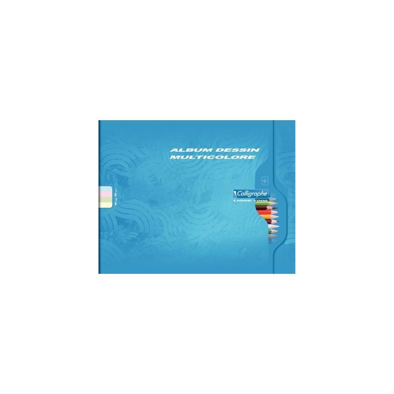 Achetez Album pour collage 48 pages CALLIGRAPHE, format 25x32 cm à l'italienne, papier multicolore .. Achetez Album pour collage 48 pages CALLIGRAPHE, format 25x32 cm à l'italienne, papier multicolore ..