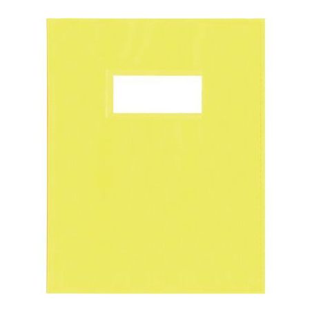 Achetez Protège-cahier PP opaque + étiquette, format A5, jaune 11102PPJ AURORA pas cher sur Ma Ren..