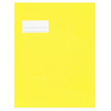 Achetez Paquet de 10 protèges-cahier épaisseur 21/100ème 17x22 cm PVC jaune 1110433 jaune pas che..