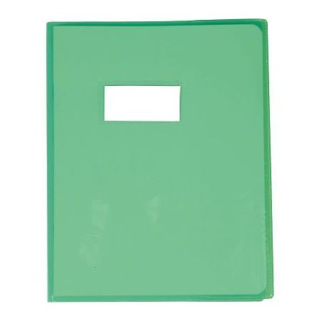 Achetez Protège-cahier cristal 17 x 22cm 22/100 vert 73005C CLAIREFONTAINE pas cher sur Ma Rentrée..