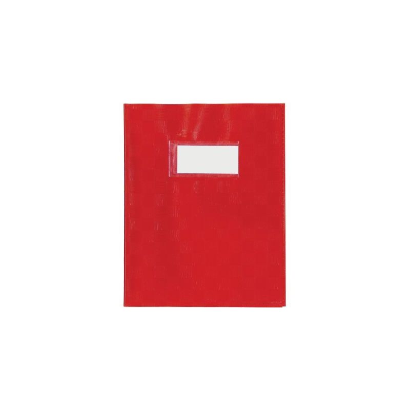 Achetez Protège-cahier PP opaque + étiquette, format A5, rouge 11102PPR AURORA pas cher sur Ma Ren..