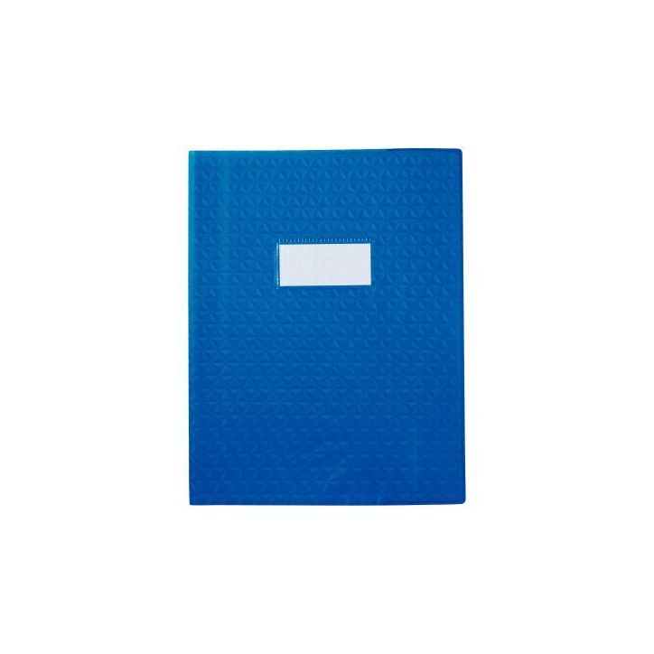 Paquet de 30 protège-cahiers grain 10/100ème format 17 x 22 cm coloris bleu foncé 1110417 C0000003