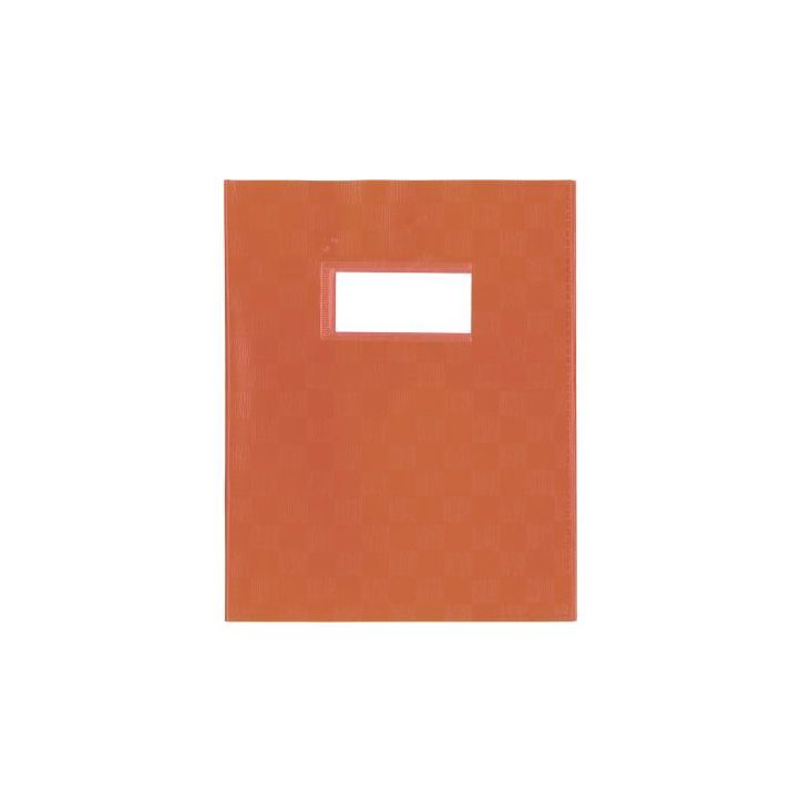 Protège-cahier PP opaque + étiquette, format A4, orange 12102PPO AURORA